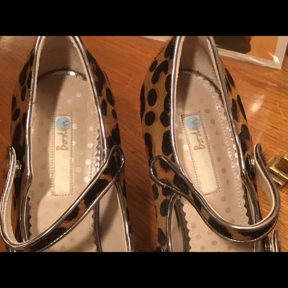Boden Cordelia Ponyhair Leopard Heels 42 True 11 - Picture 6 of 8
